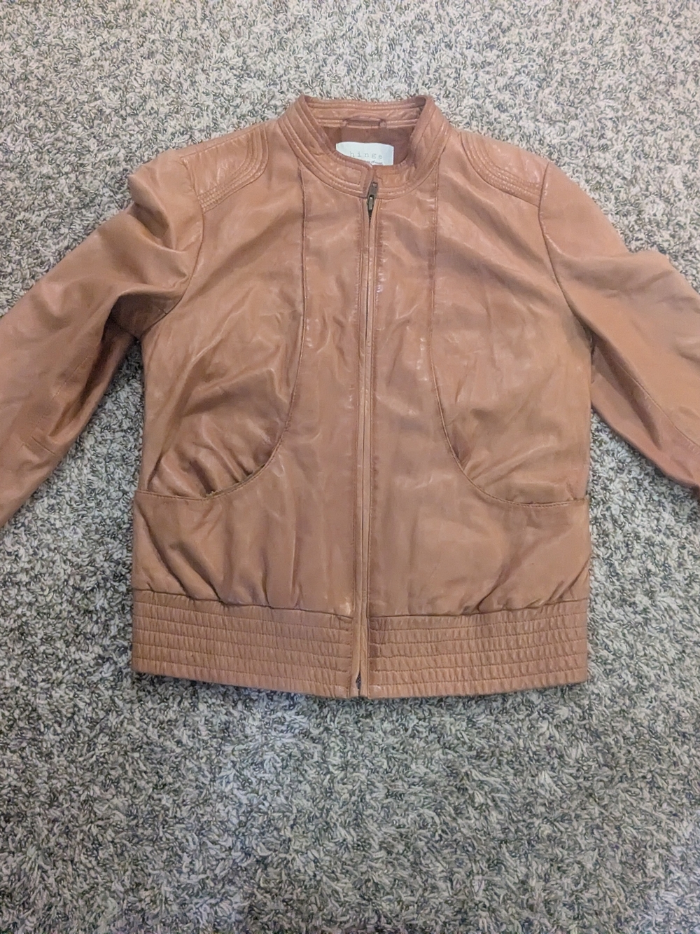 Soft Women's Leather Jacket - Hinge Size 1